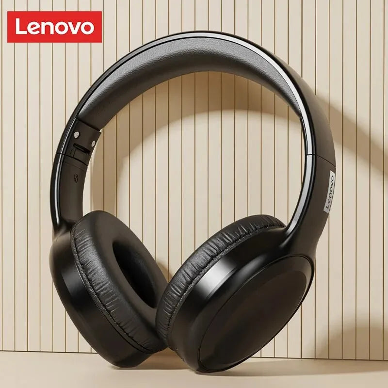 Choice Lenovo TH30 Wireless Headphones Bluetooth 5.3 Earphones Foldable Game Headset Sport Headphone with Mic Music Earbuds - Check It
