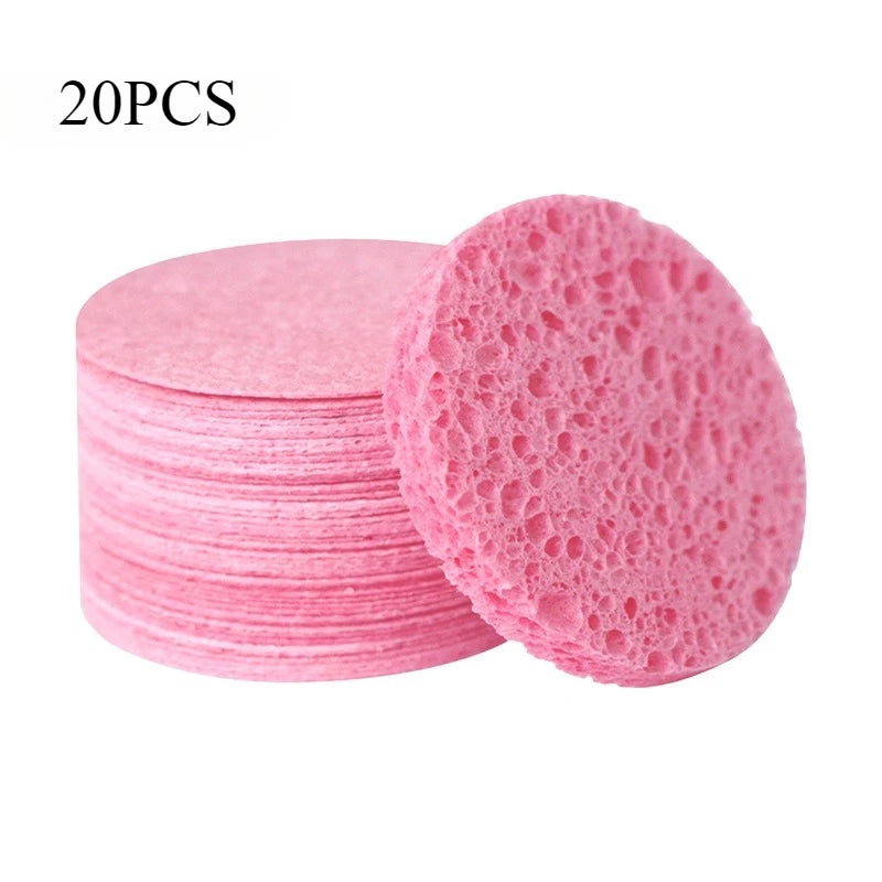 Compressed Facial Sponge Cosmetic Hydrotherapy Sponge Suitable for Daily Cleansing - Check It