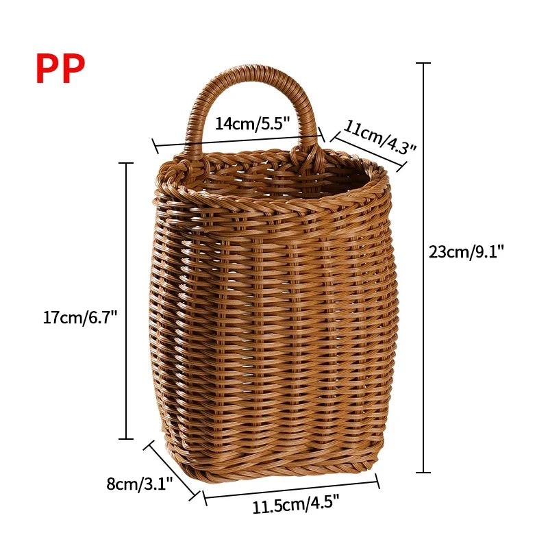 Woven Hanging Baskets - Check It