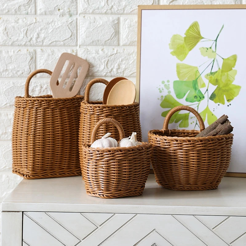 Woven Hanging Baskets - Check It
