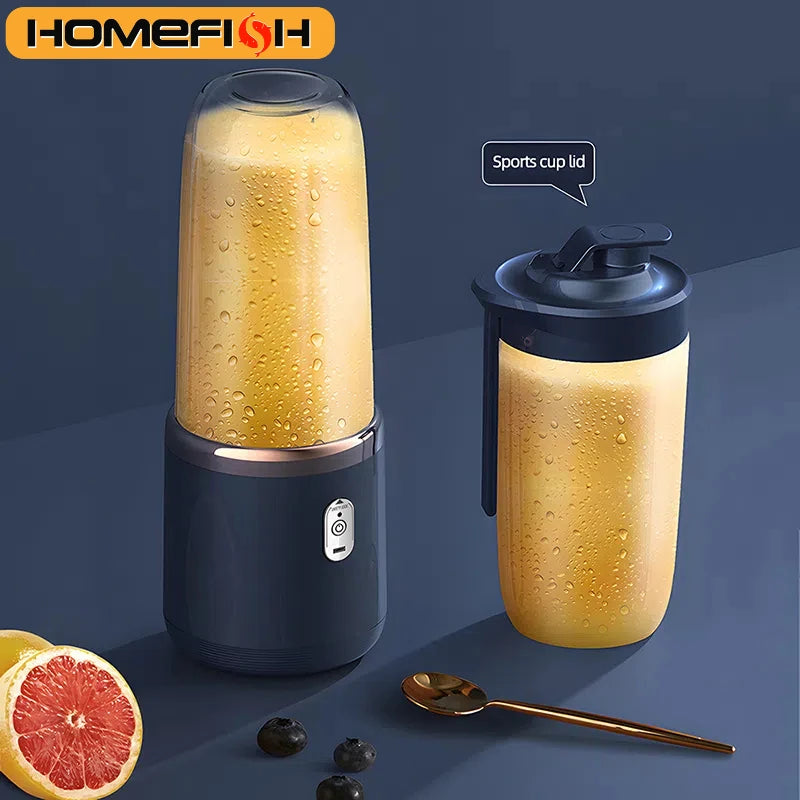 Portable Electric Juicer Blender- USB Charging- 400 ml - Check It