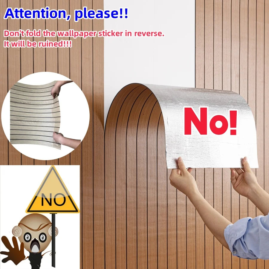 1 Roll Self-Adhesive Wall Panel Sxp Foam Stickers - Check It