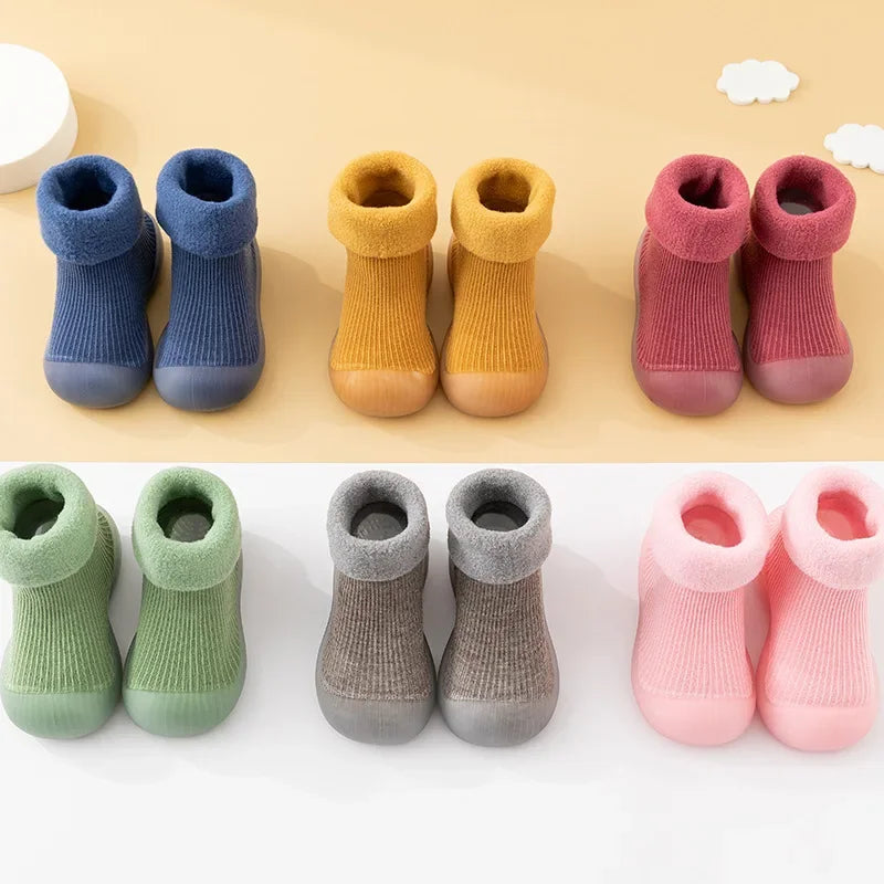 0 to 4 Years Warm Newborn Baby Girl/Boy Shoes- Toddler Walking Shoes Children Winter First Walkers For Infant- New Born Pre-walk - Check It