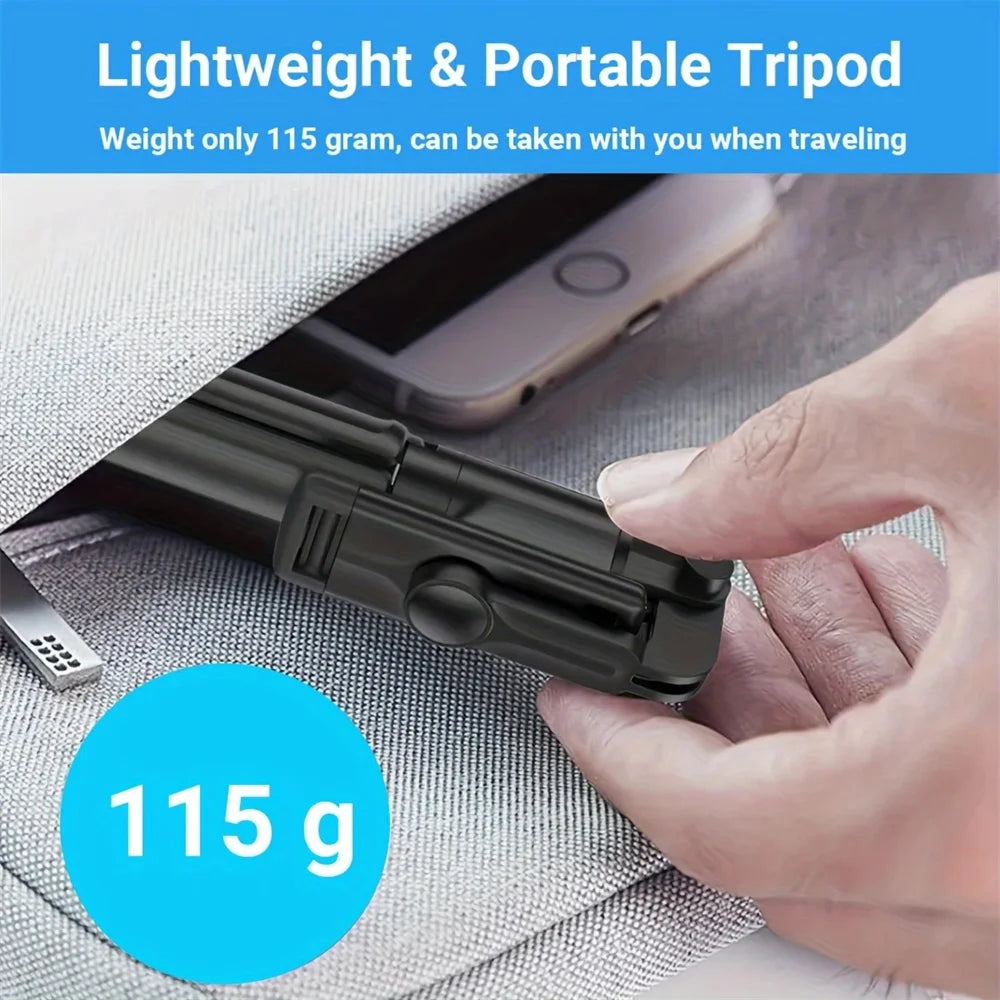 Selfie Stick Tripod Extendable Wireless Bluetooth Remote Portable - Check It