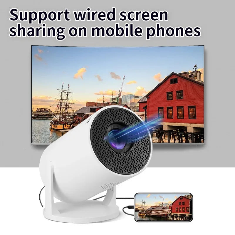 Projector m5 Pro 4K Android 11 Dual Wifi6 290ANSI Allwinner H713 BT5.0 1080P 1280*720P Home Cinema Outdoor Projetor - Check It