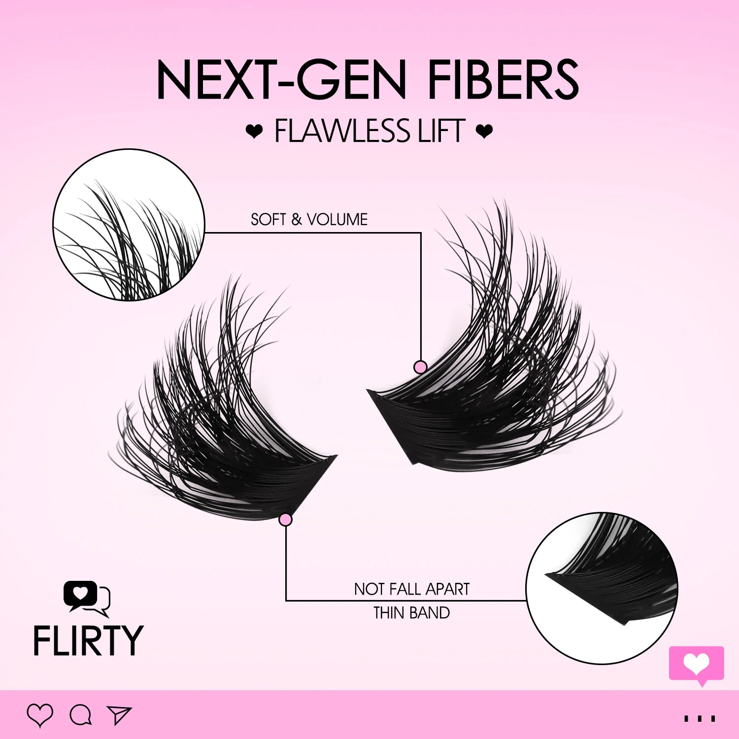 WOSHEER Fluffy Lash Clusters Kit 100D Thick Eyelash Clusters Wispy Individual Lashes 8-18mm Cluster Eyelash Extension - Check It