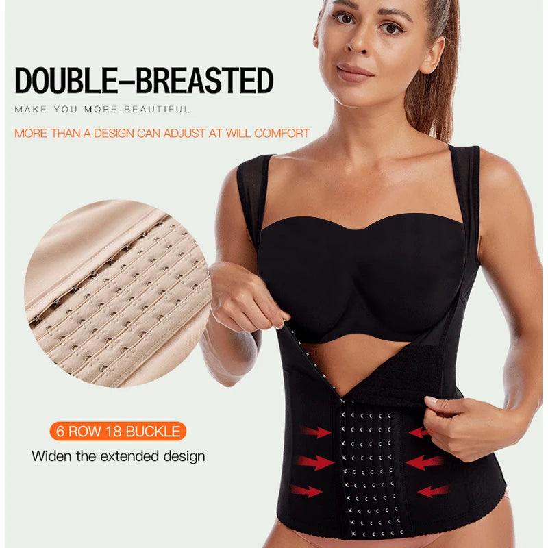 Women Slimming Sheath- Woman Flat Belly Waist Trainer Body Shaper - Check It