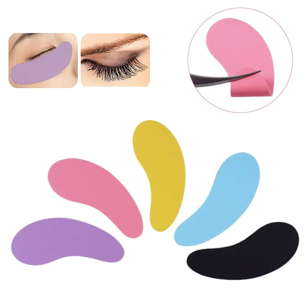 Reusable 1 Pair Eye Pads Silicone Stripe Lash Lift Eyelash Extension Hydrogel Patches Under Eye Gel Patch Makeup Tools - Check It