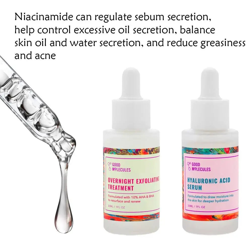 Good Molecules Niacin-amide Acid Facial Essence Moisturising Whitening Skin Tone Serum Fade Acne Mark Niacin-amide Skin Care - Check It