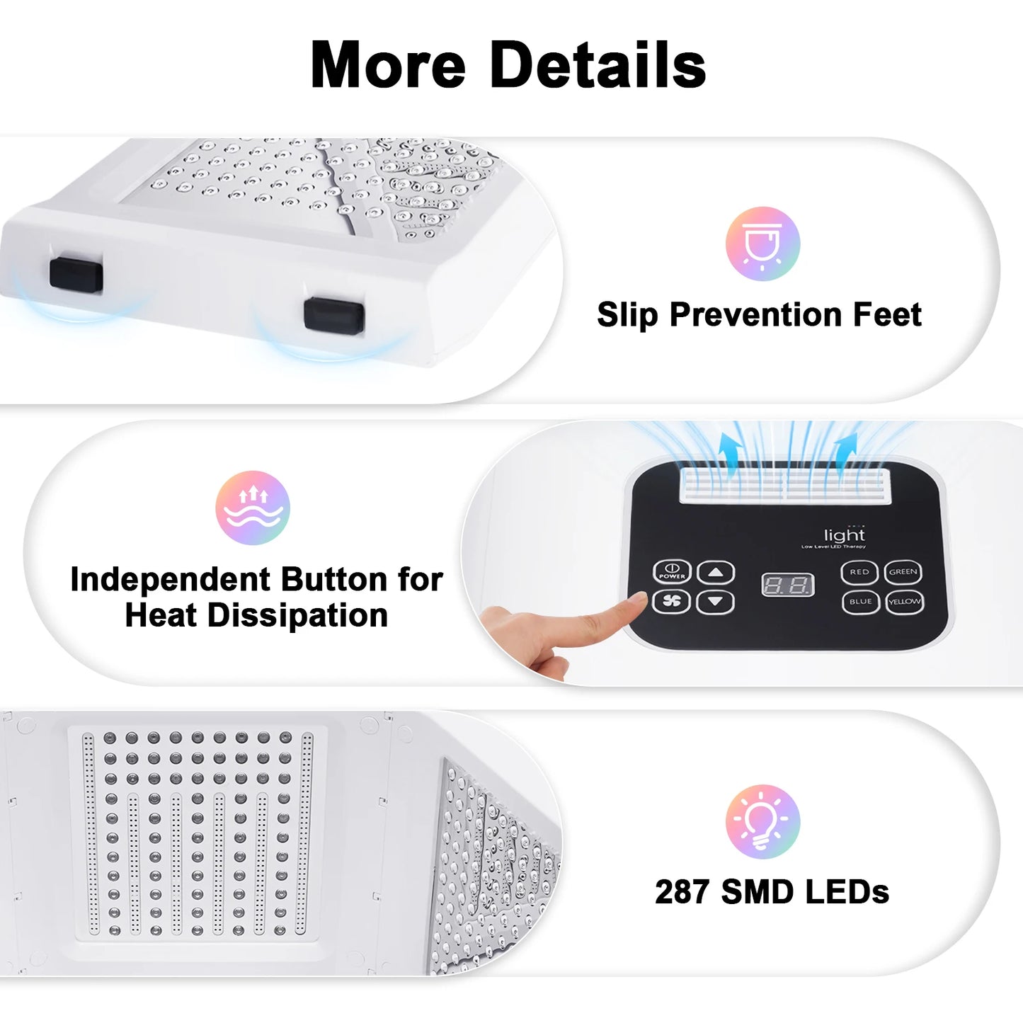 7 Color LED Light Therapy for Face, 7 in 1 Beauty Equipment for Skin Care at Home LED Mask Professional for SPA, AC100V-240V - Check It