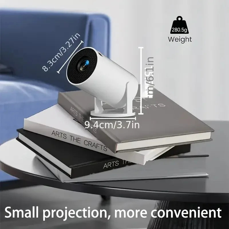 Projector m5 Pro 4K Android 11 Dual Wifi6 290ANSI Allwinner H713 BT5.0 1080P 1280*720P Home Cinema Outdoor Projetor - Check It