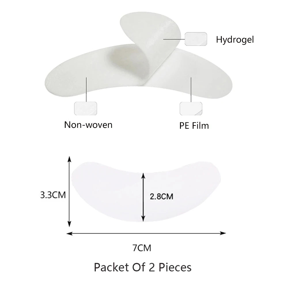 50 Pairs Eyelash Extension Patch Hydrogel Patches - Check It