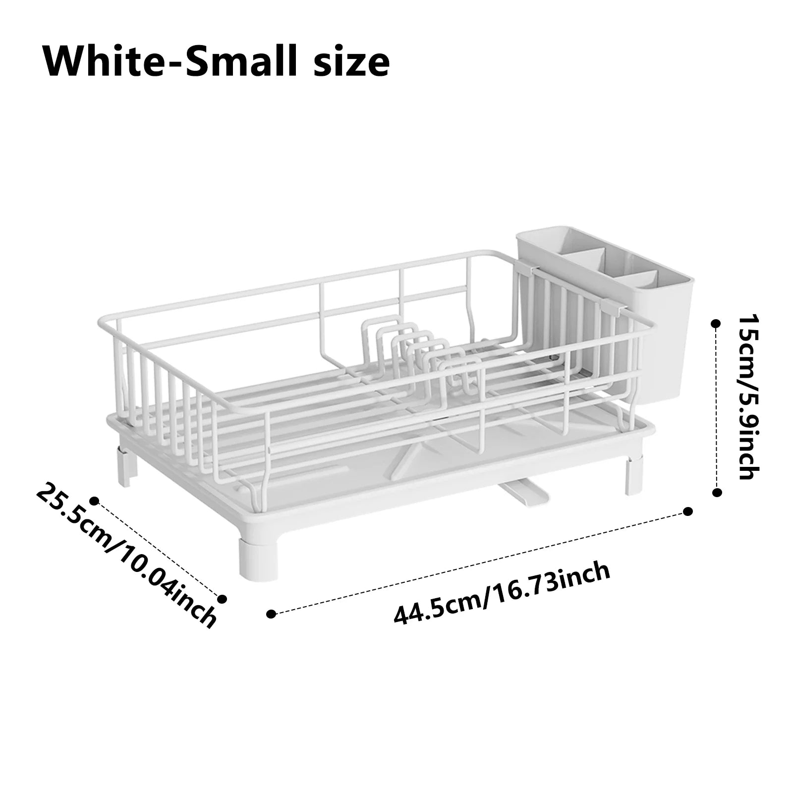 Space Saving Dish Drying Rack- Kitchen Counter-top Organiser- Automatic Drying Plate Storage Shelf for Home - Check It