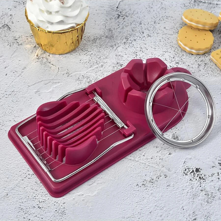 Multi-functional PP Base egg cutter 2-in-1 - Check It