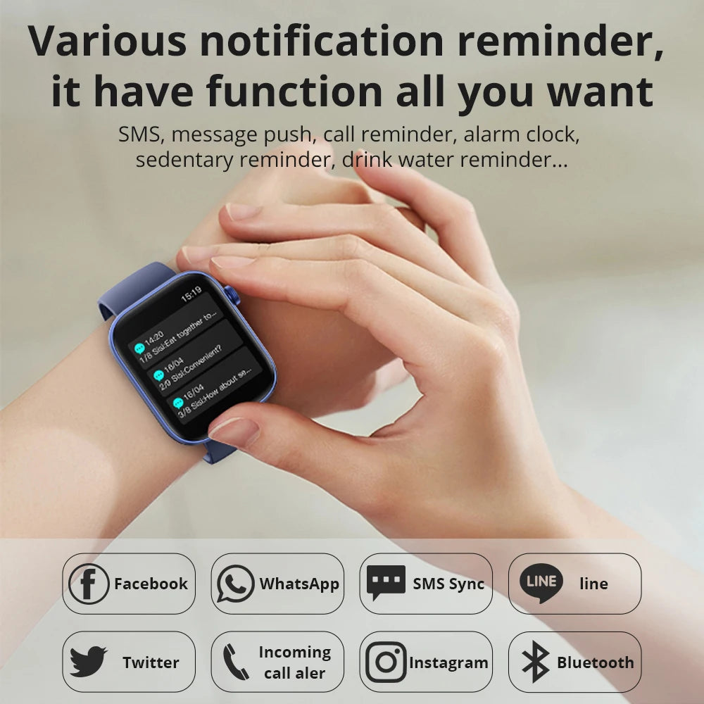 COLMI P71 Smartwatch for Men And Women with Voice Calling Health Monitoring IP68 Waterproof Smart Notifications Voice Assistant - Check It