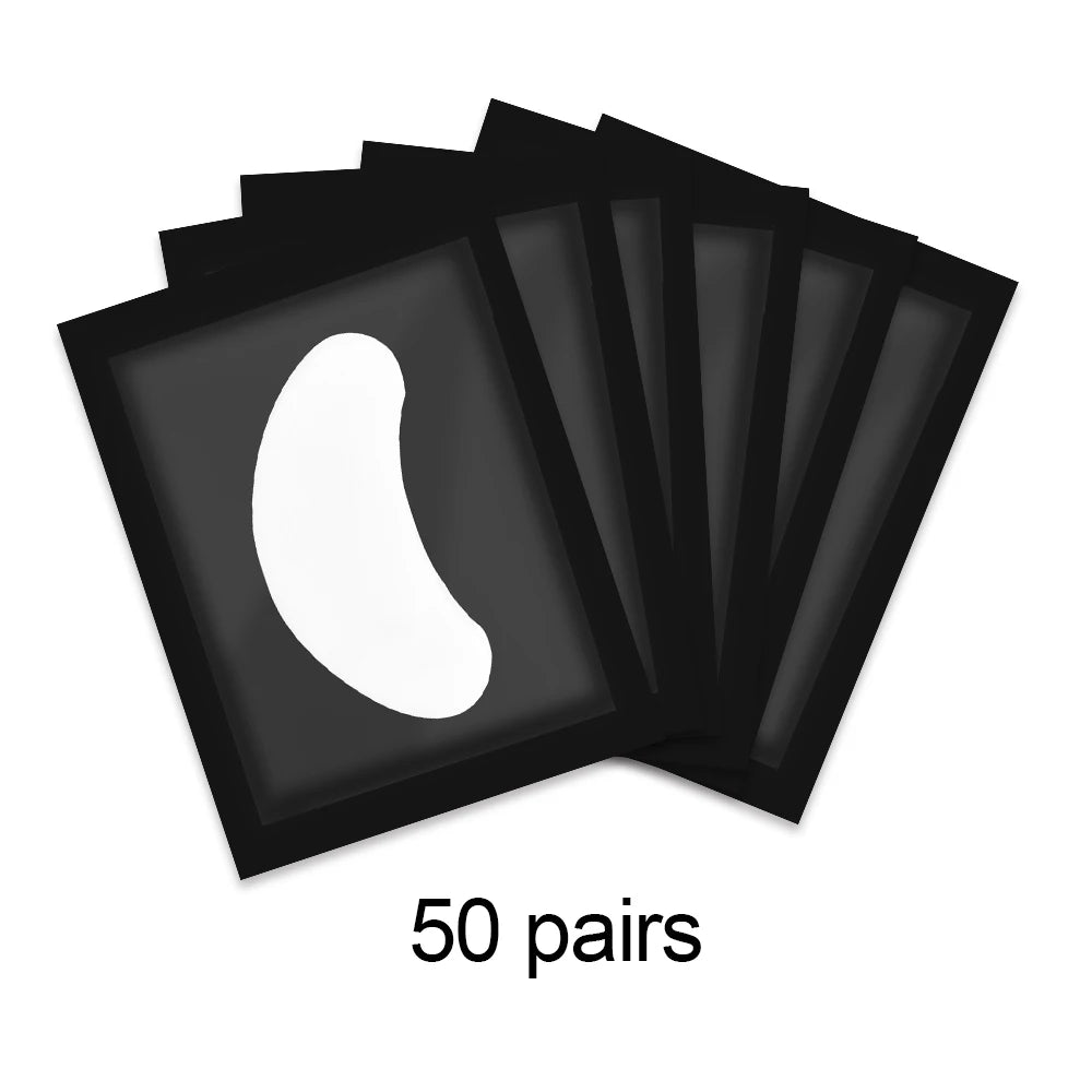 50 Pairs Eyelash Extension Patch Hydrogel Patches - Check It