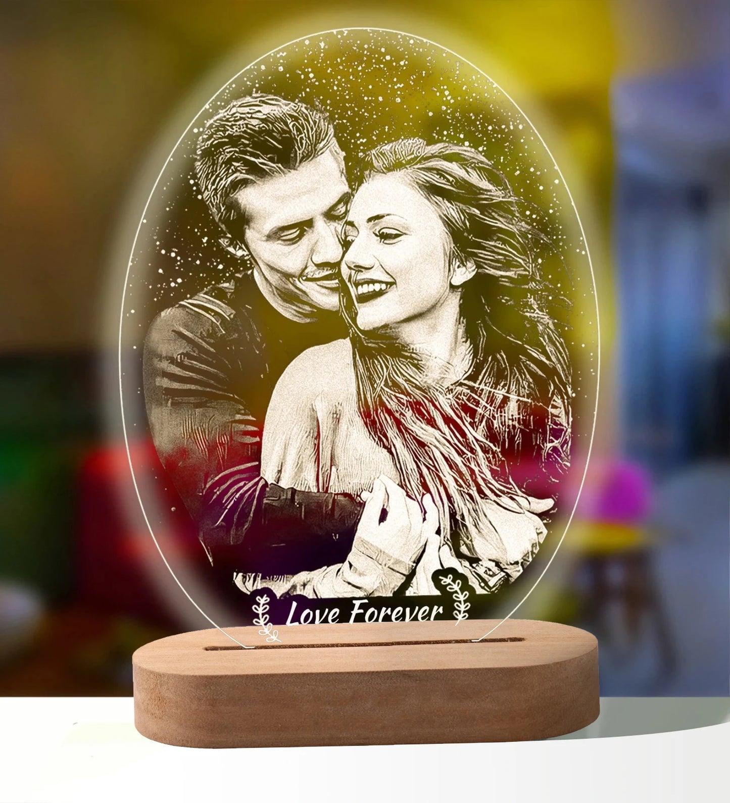 3D Night Light Gift- Customised - Check It