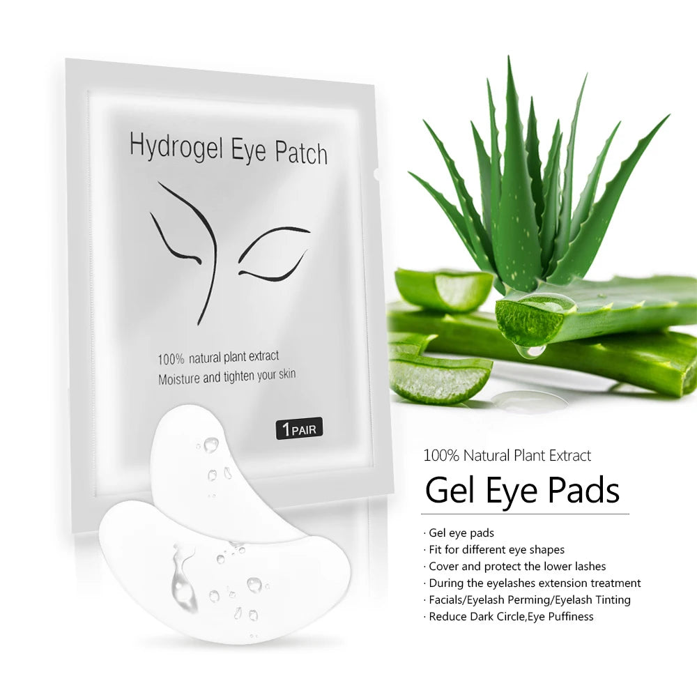 50 Pairs Eyelash Extension Patch Hydrogel Patches - Check It