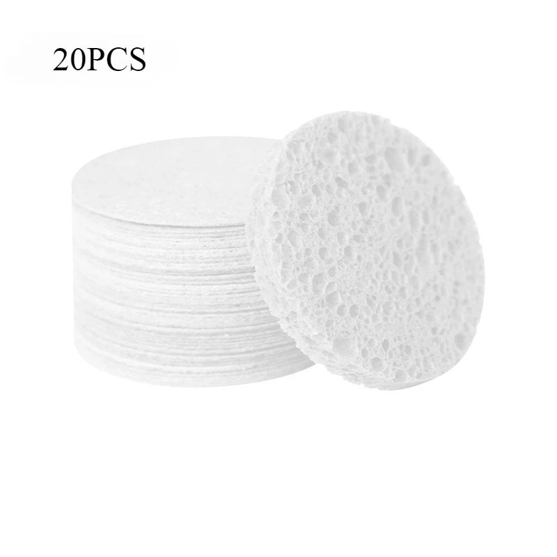 Compressed Facial Sponge Cosmetic Hydrotherapy Sponge Suitable for Daily Cleansing - Check It