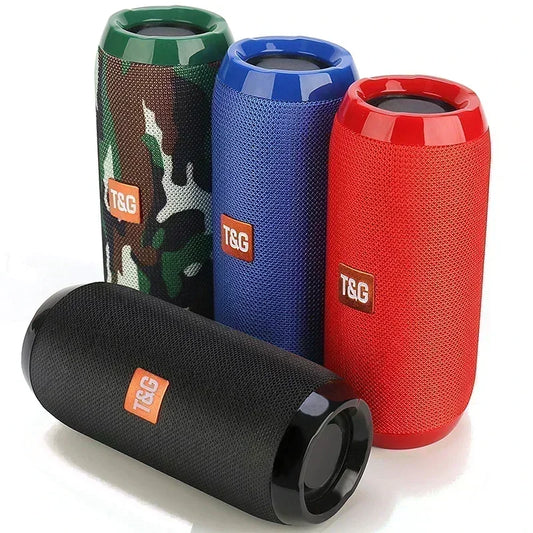 Portable Speaker Wireless  Bluetooth-compatible Sub-woofer Outdoor Waterproof Loudspeaker Stereo Surround Support FM RadioTF - Check It