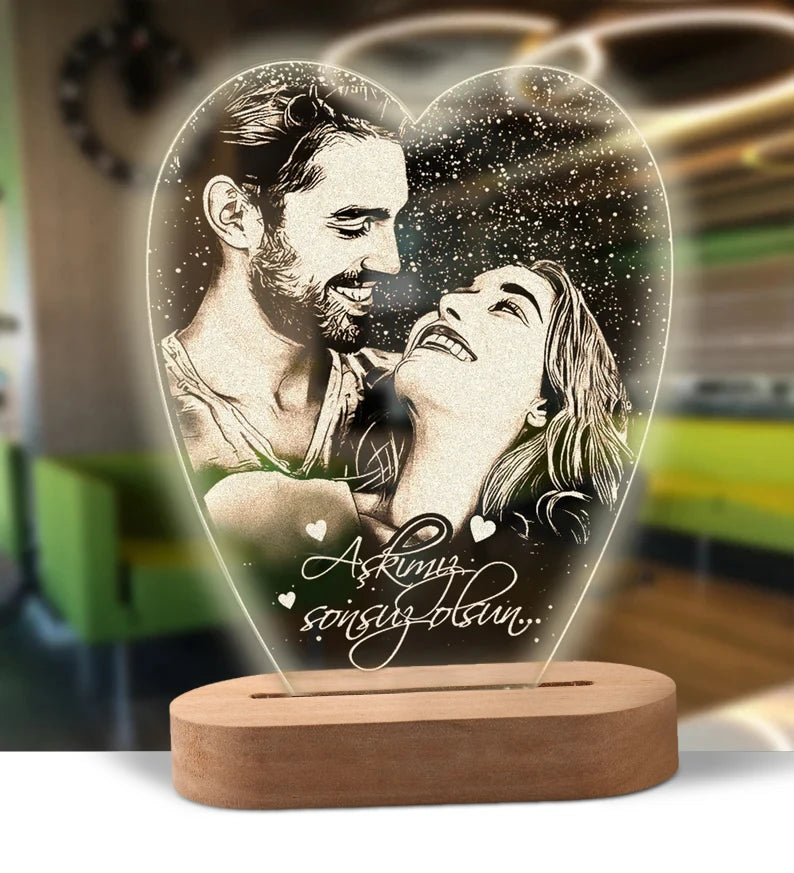 3D Night Light Gift- Customised - Check It