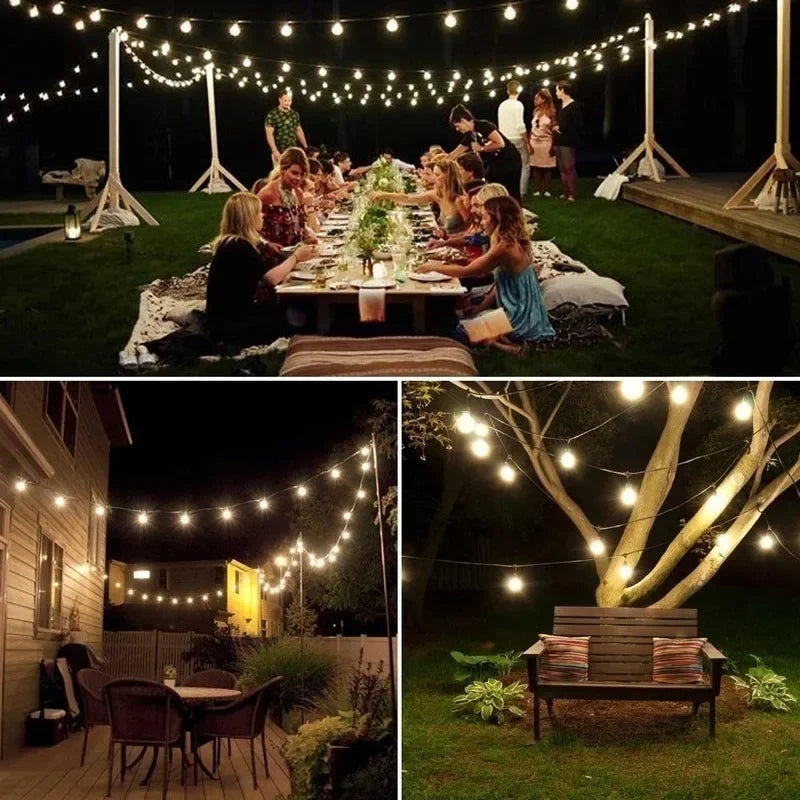 New Solar Crystal Globe LED String Lights - Check It