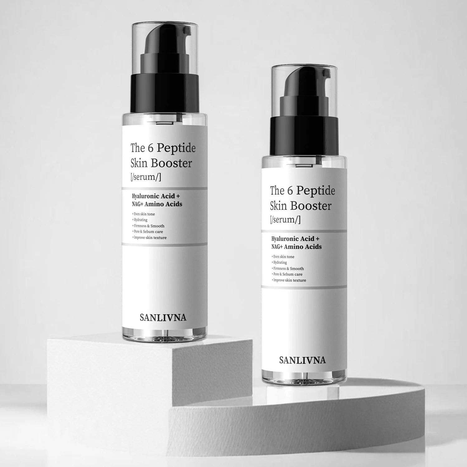 6 Peptide Essence Facial Refreshing Skin Care Set Contains Collagen to Improve Fine Lines, Brighten Skin, Moisturize and Nourish - Check It