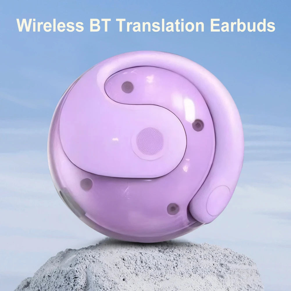 Intelligent Real-time Translation Earbuds- Waterproof - Check It