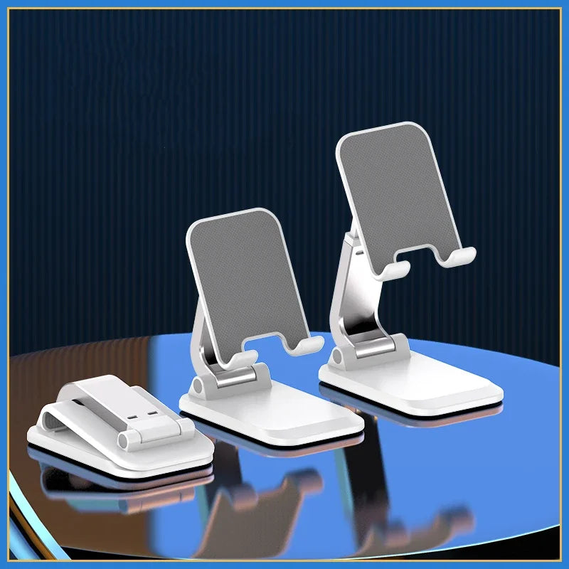 Fold-able Metal Desktop Mobile Phone Stand For iPad iPhone 13 X Smartphone - Check It