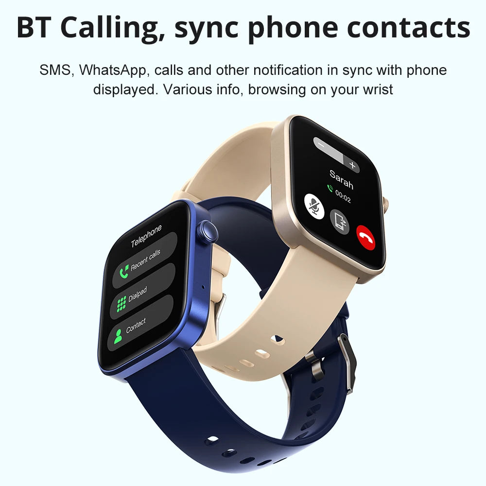 COLMI P71 Smartwatch for Men And Women with Voice Calling Health Monitoring IP68 Waterproof Smart Notifications Voice Assistant - Check It