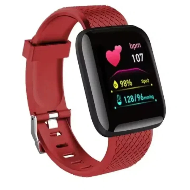 Multifunction Smart Watch For Men Women Kids Message Remind Music Control Sport Step Calories D13 Smartwatch Alarm Clock 116Plus - Check It