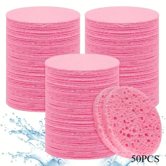 Compressed Facial Sponge Cosmetic Hydrotherapy Sponge Suitable for Daily Cleansing - Check It