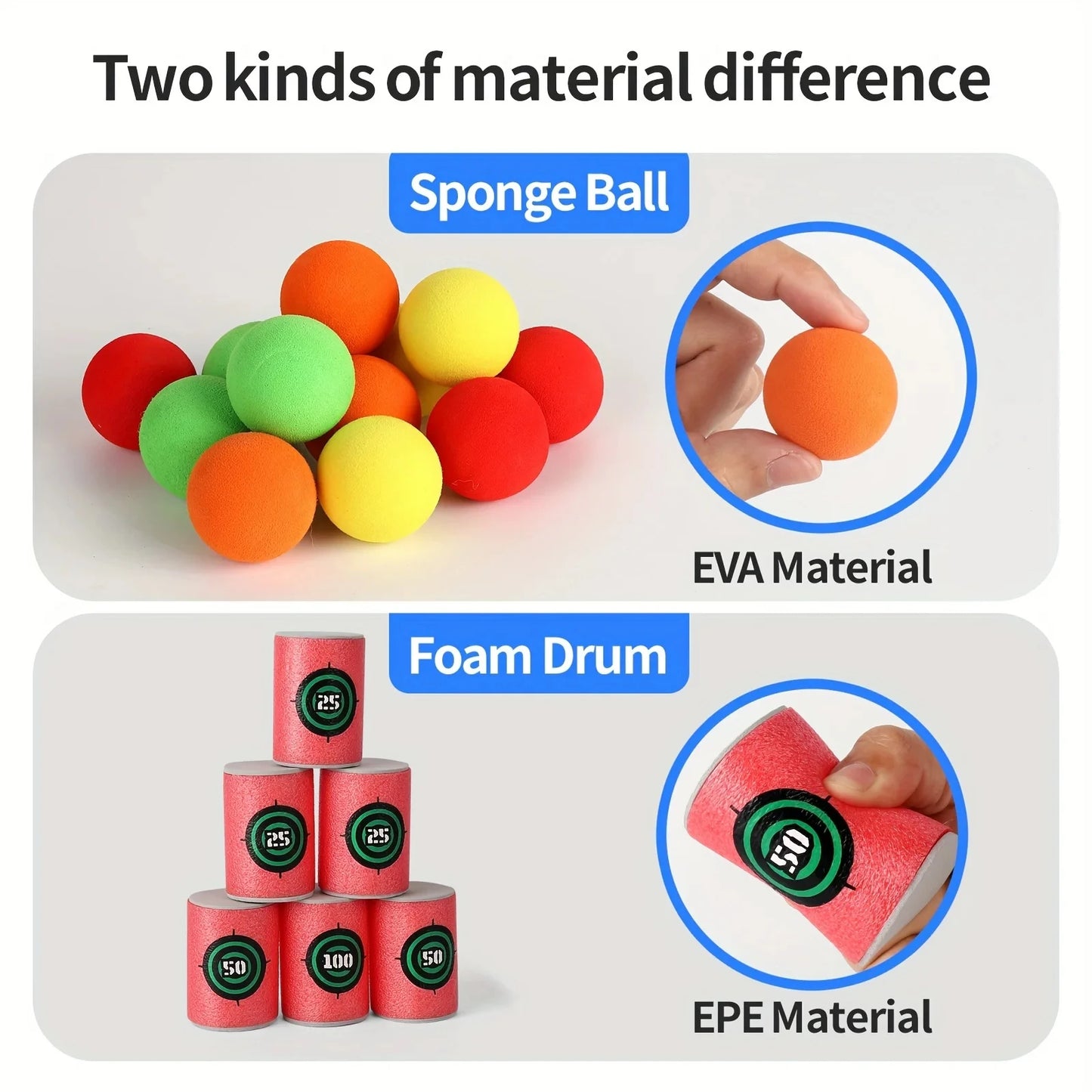 Soft Bullet Target Practice Toy for Children, Educational Shooting Practice Toys with Soft Bullets - Check It