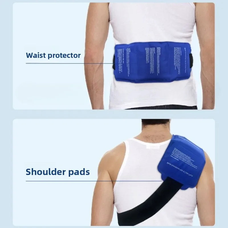 Adjustable Hot/Cold Therapy Wrap – Reusable Gel Ice Pack for Neck, Back & Muscle Recovery with Secure Fastening - Check It