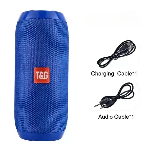 Portable Speaker Wireless  Bluetooth-compatible Sub-woofer Outdoor Waterproof Loudspeaker Stereo Surround Support FM RadioTF - Check It