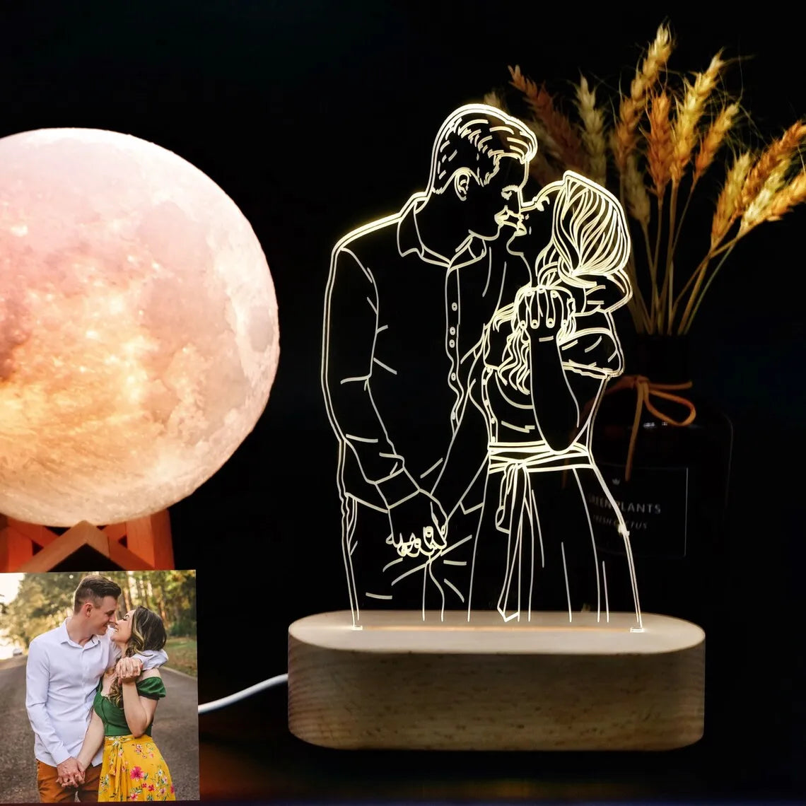 3D LED Night Light Gift - Check It