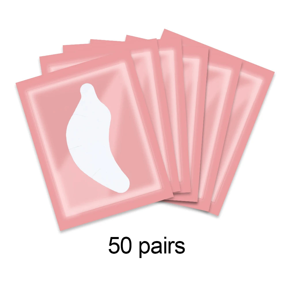 50 Pairs Eyelash Extension Patch Hydrogel Patches - Check It